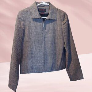 Ralph Lauren 100% Wool Glen Check Jacket Women's XS